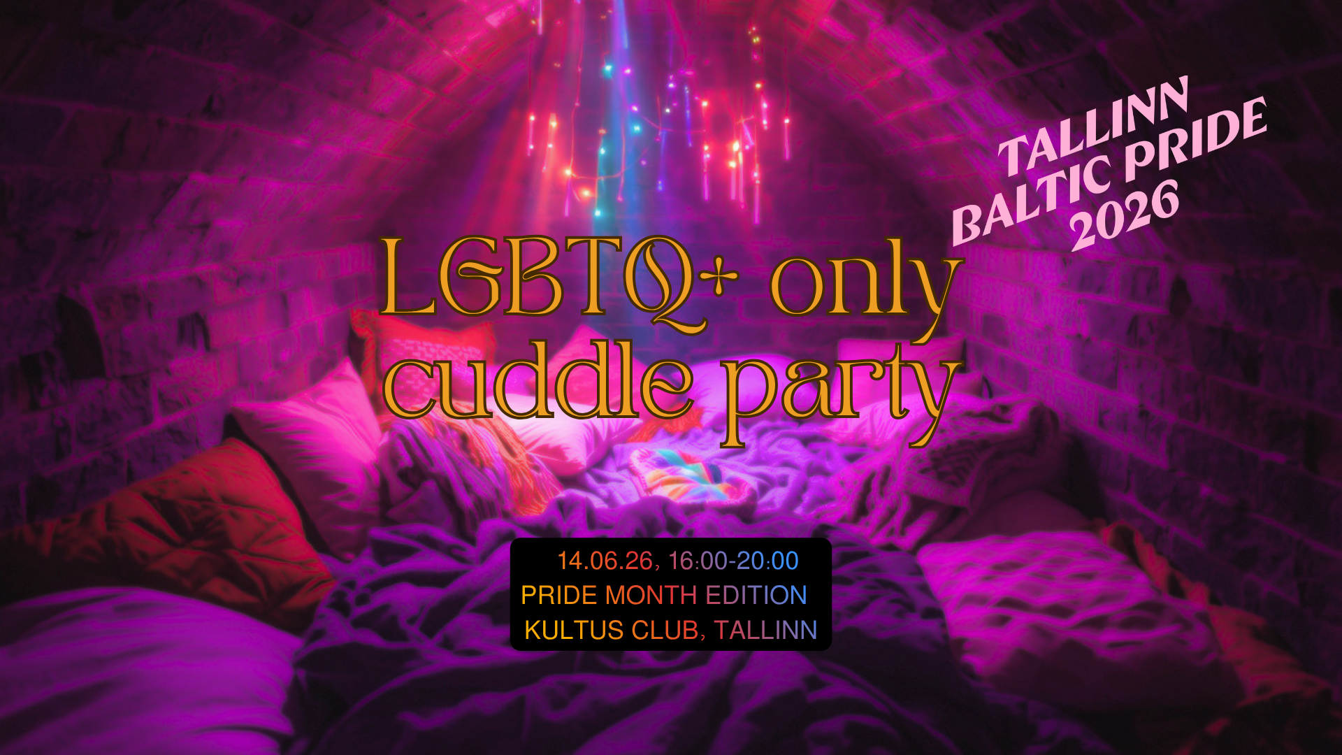 2nd queer only cuddle party: pride month (18+)
